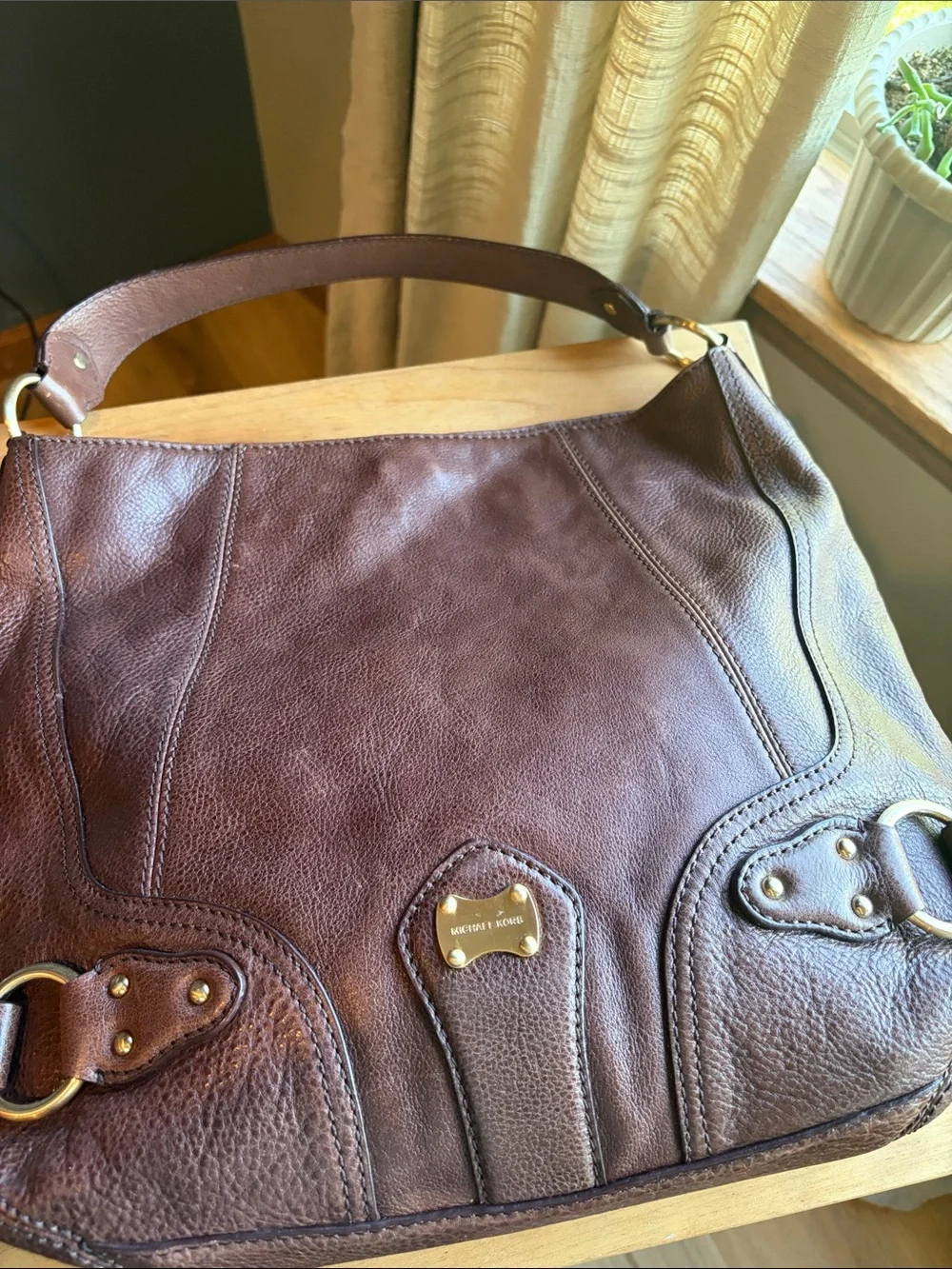 Vintage Y2K Michael Kors Leather Shoulder Bag EXCELLENT CONDITION